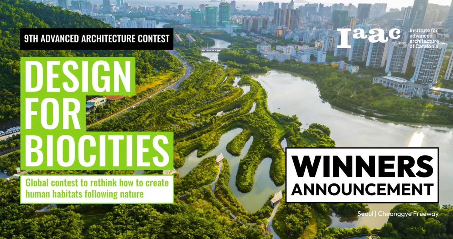 Expanding upon the Transforming Biocities book, IAAC hosted the Design for Biocities open competition (2023)