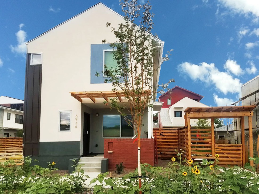 The cottage — one of a diversity of Geos home types.