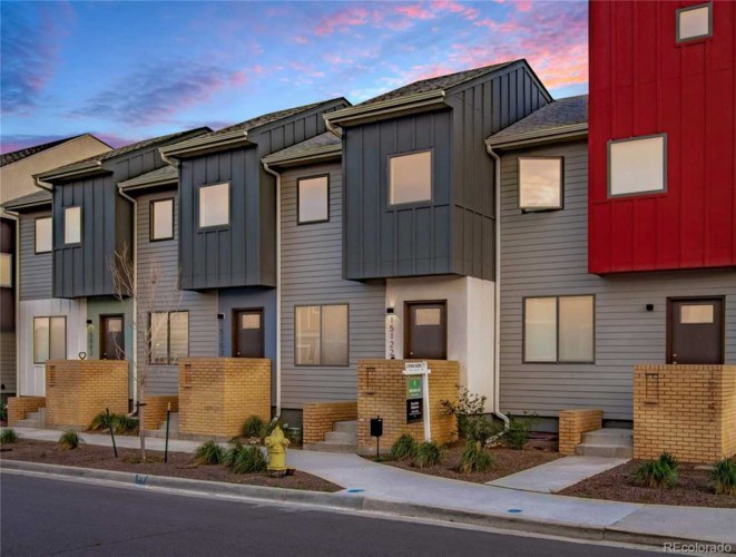 The rowhomes — a denser multifamily living option.
