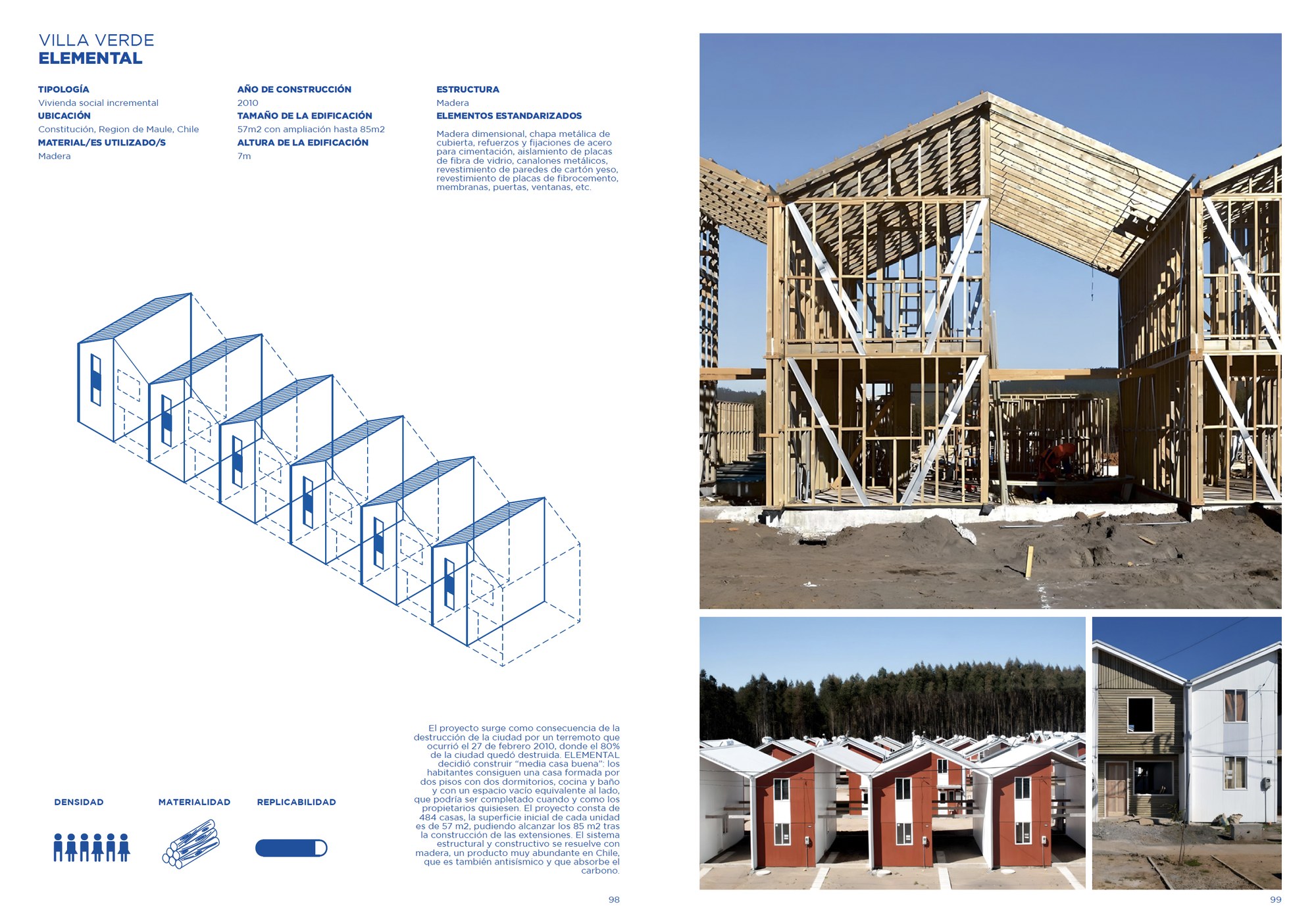 Both vernacular and professional architectural precedents from LATAC are illustrated as sources of relevant solutions.