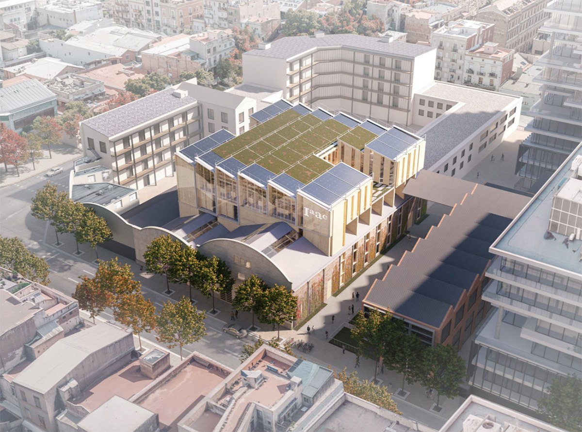 IAAC is developing the Barcelona Urban Tech Hub as an Optoppen intervention to house its own new campus.