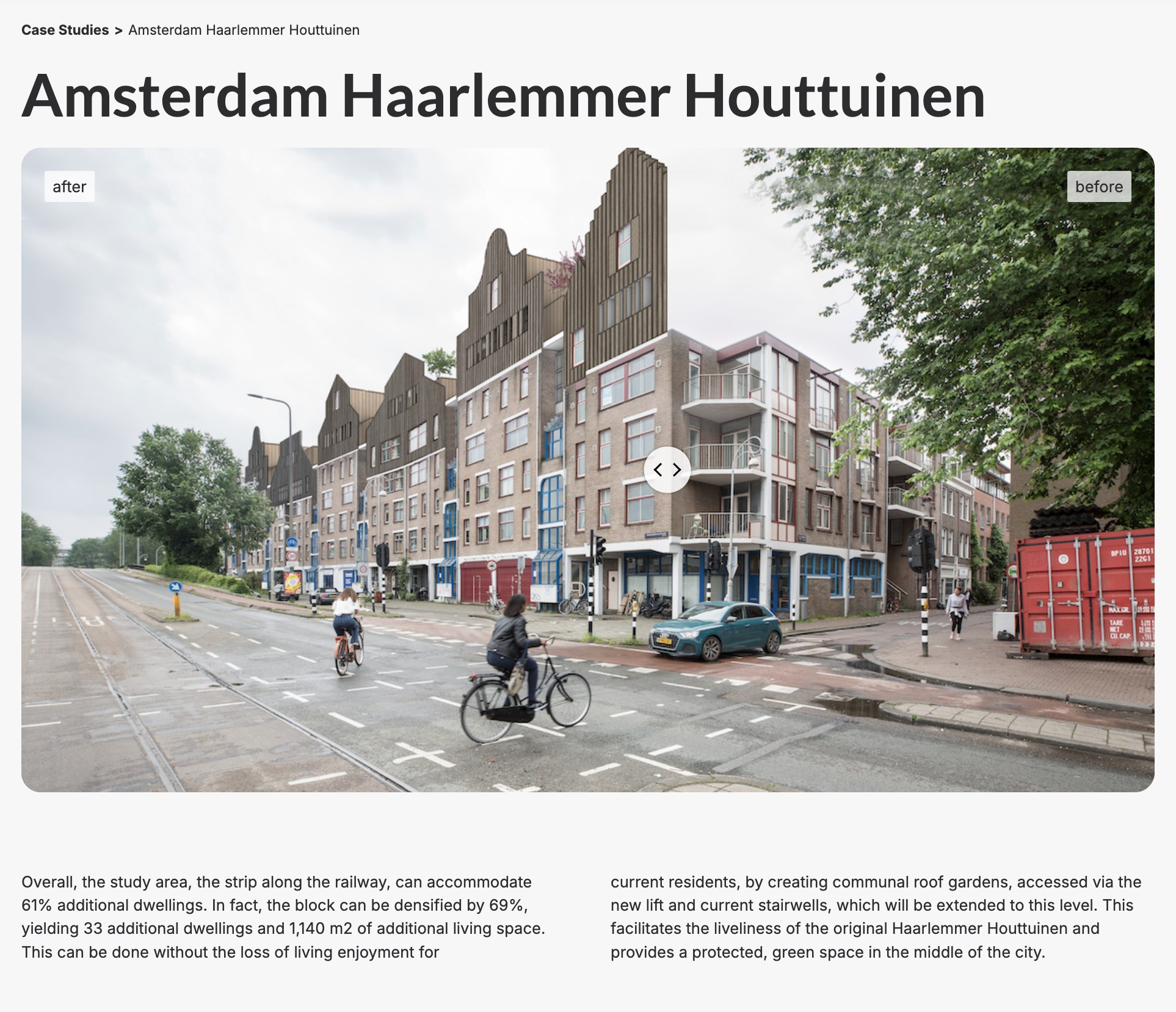 Further Optoppen scoping research was conducted on active transformation sites in the Netherlands.