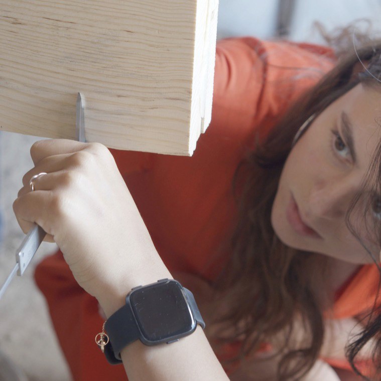 Thin (3") CLT panels are extremely strong and lightweight.