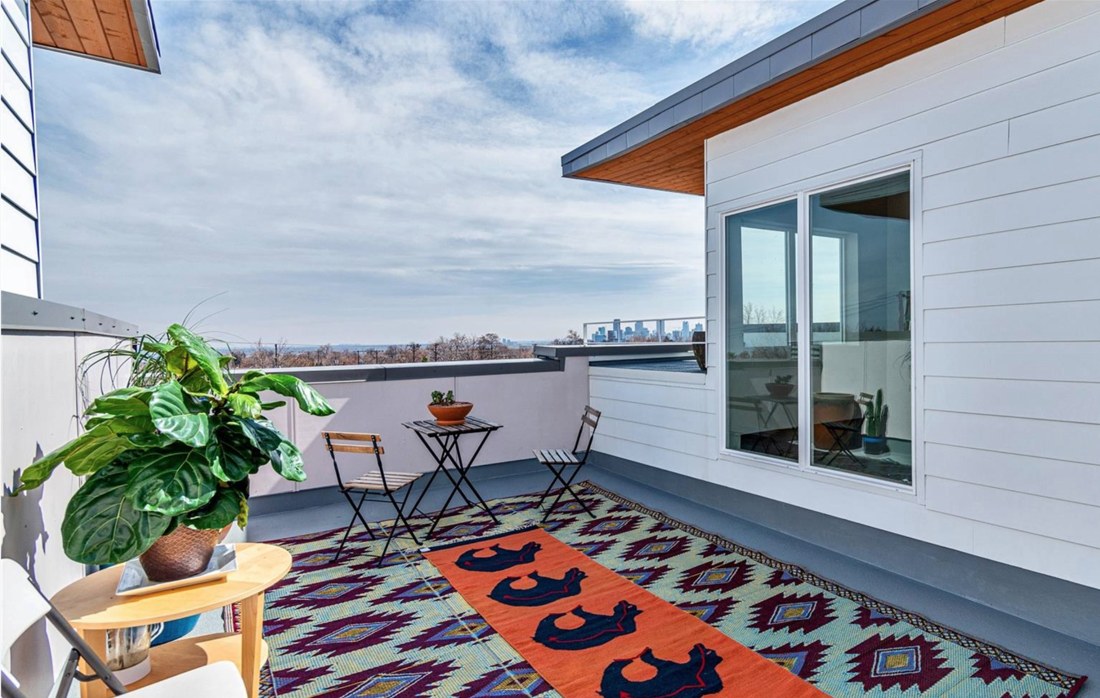 Views of the Denver skyline.